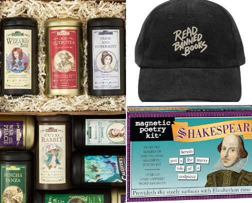 Gifts for Book Lovers That Aren’t More Books cover photo collage