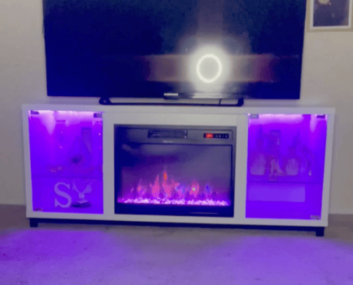 Cozy Living Room cover photo collage