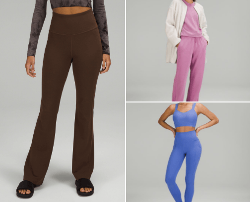 Lululemon collection cover photo collage