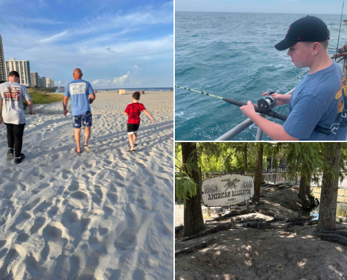 Family Fun at Myrtle Beach, South Carolina cover photo collage