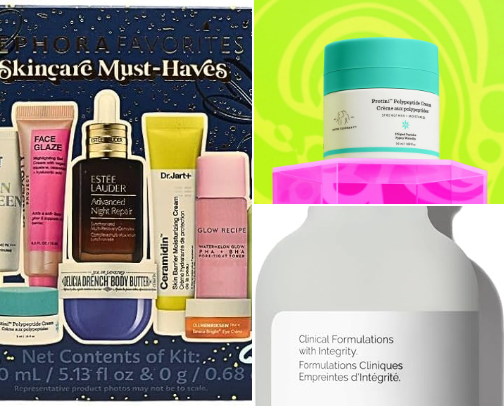 Sephora skin care cover photo collage