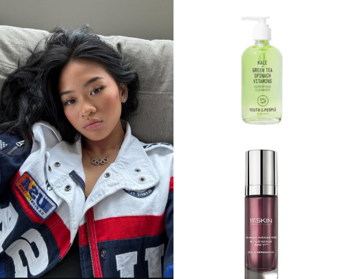 Suni Lee's Skincare Products ✨🧴🫧 cover photo collage