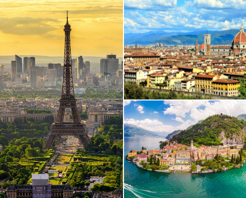 European Cities on My Quiet Travel Bucket List cover photo collage