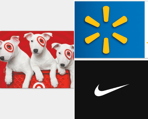 Gift cards cover photo collage