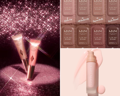 Make up💄 cover photo collage