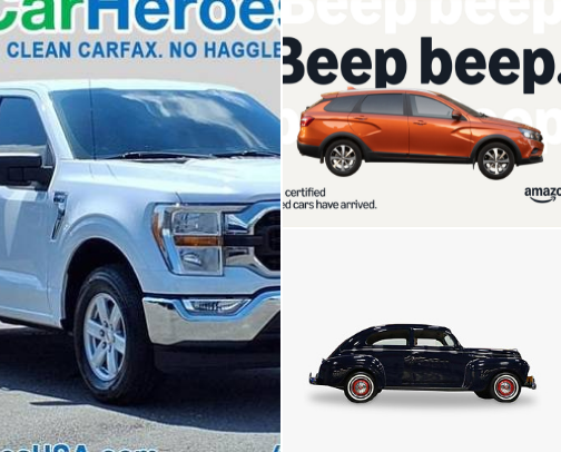 Brand New & Used Vehicles for Sale cover photo collage
