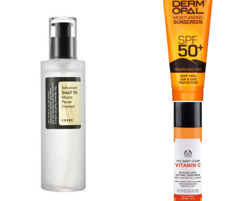 Best Skincare and beauty products cover photo collage