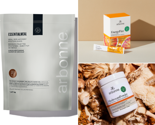 Nutrition made easy & tasty for anyone on the go! 🤎 cover photo collage