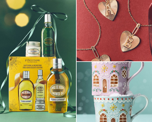 Holiday gift ideas cover photo collage