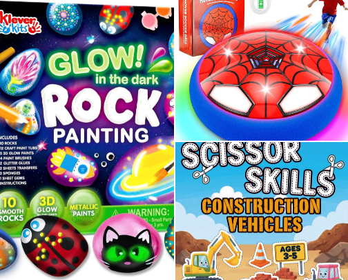 Toddlers Gift ideas cover photo collage