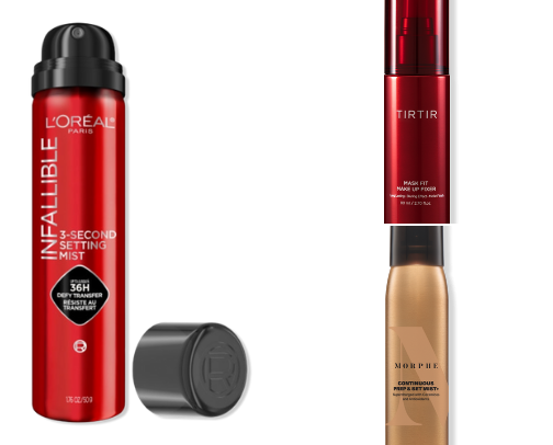 Setting Sprays That I Swear By As A Bridal MUA cover photo collage