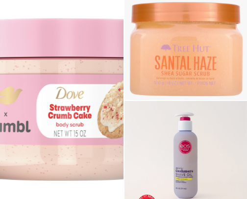 PERF SHOWER ROUTINE 🍓🧁🎀 cover photo collage