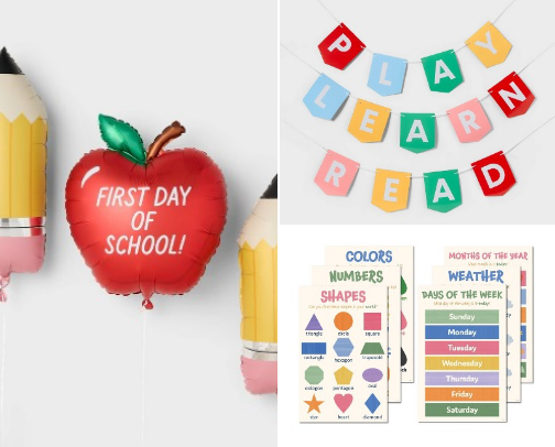 Back to school!🍎 cover photo collage