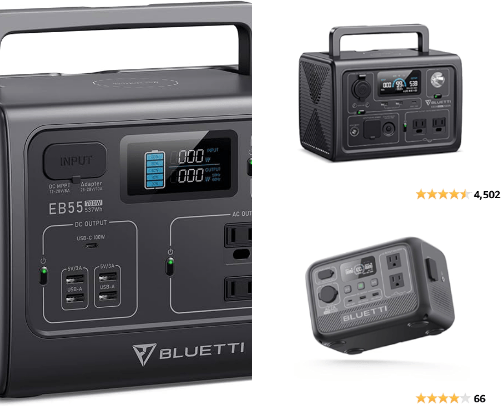 Portable Power Stations by Bluetti cover photo collage