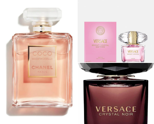 Perfumes cover photo collage