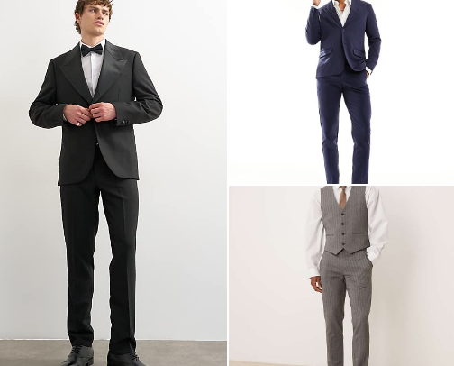 Men's Wedding Clothes cover photo collage