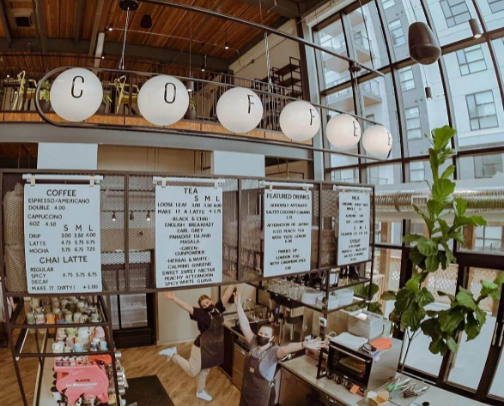 Places to eat or just go for a relaxing coffee cover photo collage