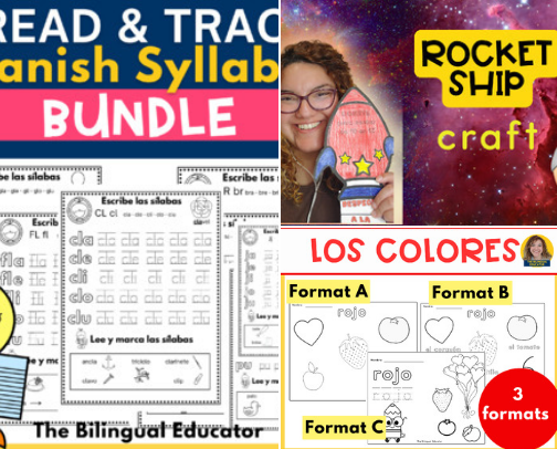 Teaching in Spanish cover photo collage