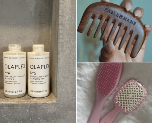 My favorite hair products as a wavy haired girl 🌞 cover photo collage