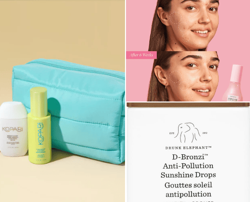 Skincare/Makeup Essentials cover photo collage
