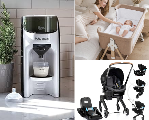 New Mom's Baby Must-Have List cover photo collage