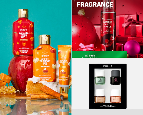 Body care must haves cover photo collage