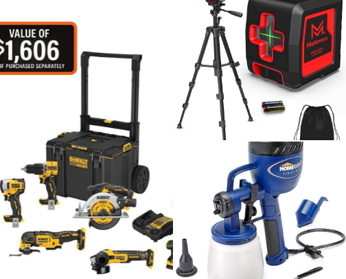 Must-have DIY tools cover photo collage