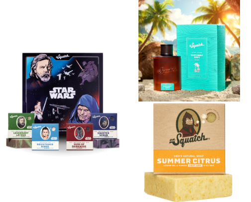 The Doctor Is in With Dr. Squatch cover photo collage