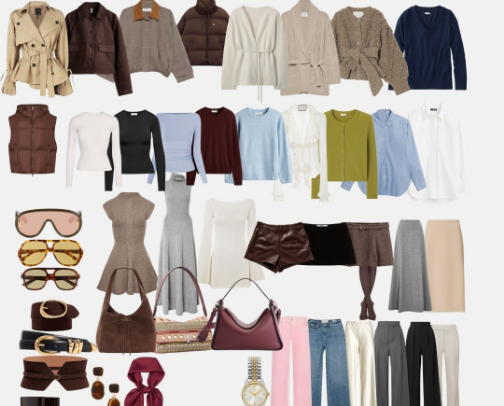 Fall 2026 Capsule Wardrobe cover photo collage