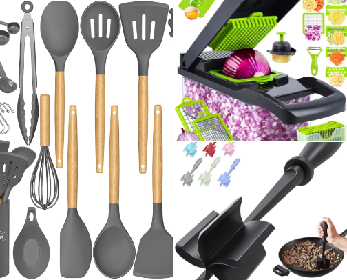 Kitchen must haves! cover photo collage