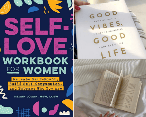 Self growth books recommendations✨🤍📖 cover photo collage
