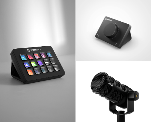 Stream Setup cover photo collage
