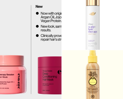 Hair Care Recs cover photo collage