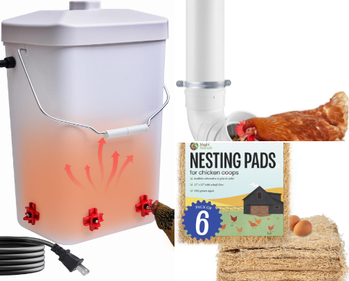 Chicken Coop Essentials for Backyard Chicken Keeping! cover photo collage