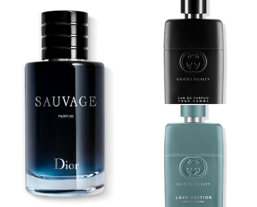 Perfumes for strong men✨ cover photo collage