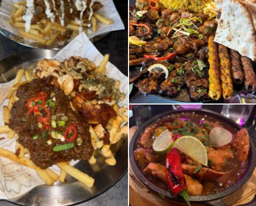 ‘East side is the best’ - Halal Food cover photo collage