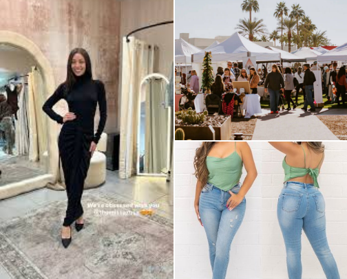 AZ shopping cover photo collage