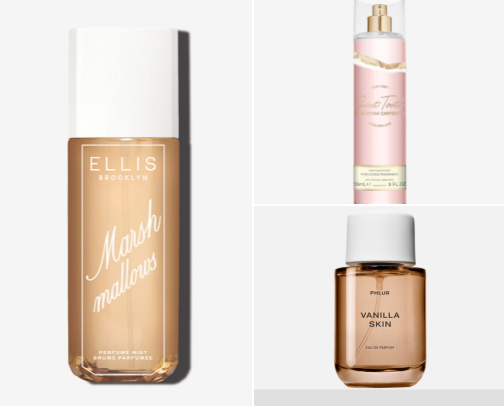 My body spray collection! cover photo collage