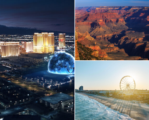 U.S. Travel cover photo collage