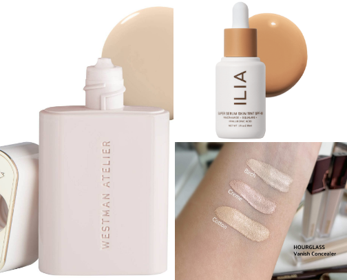 The Effortless Glow: Skin-Loving, Breathable Makeup & Non-Greasy SPF Edits cover photo collage