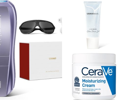 ✨ My Favorite IPL Hair Removal Essentials cover photo collage