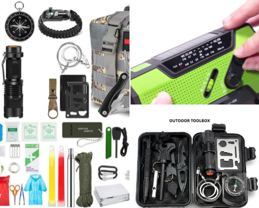 Survival cover photo collage