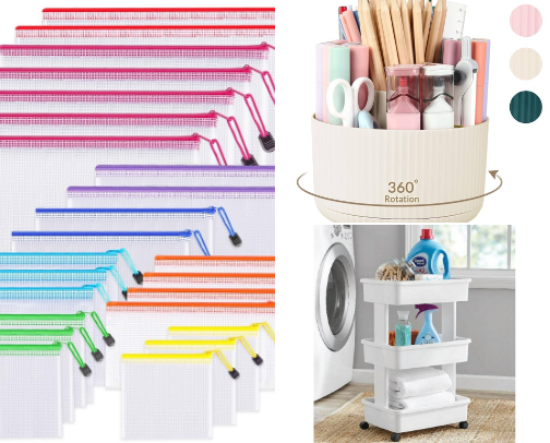 Home organization cover photo collage