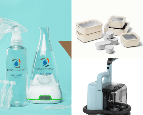 Healthy Home, Happy Clean cover photo collage