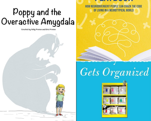 Books for Neurodiversity Support cover photo collage