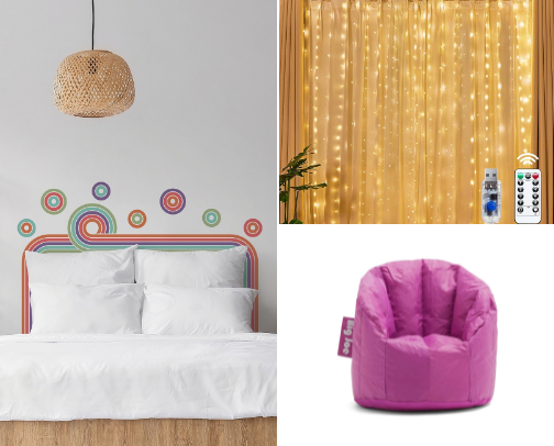 Girls' Bedroom Decor & Interior Ideas cover photo collage
