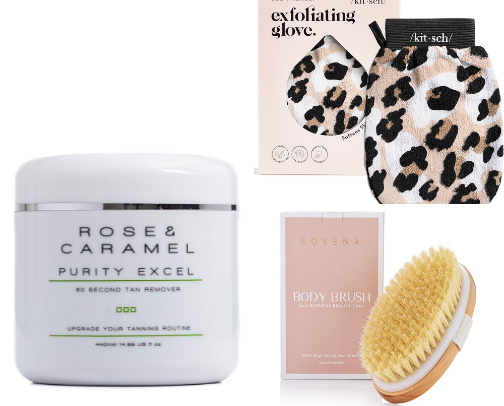 Exfoliating for prep / aftercare cover photo collage