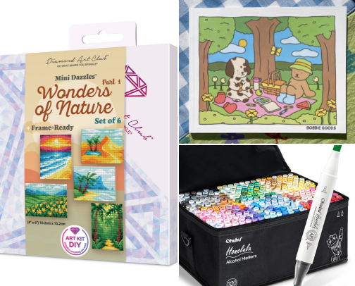 My favorite arts and crafts cover photo collage