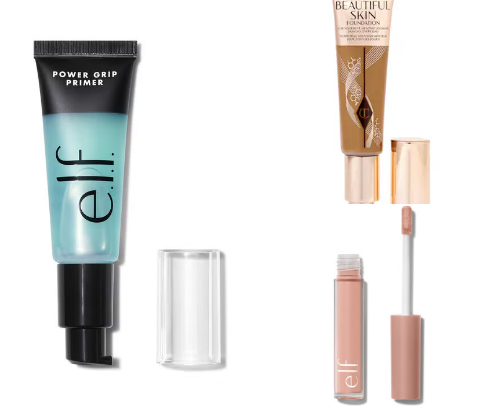 things you need for everyday make up look,you can find everything in sephora cover photo collage