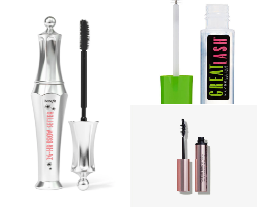 Eyebrow Gel/Wax Staples cover photo collage